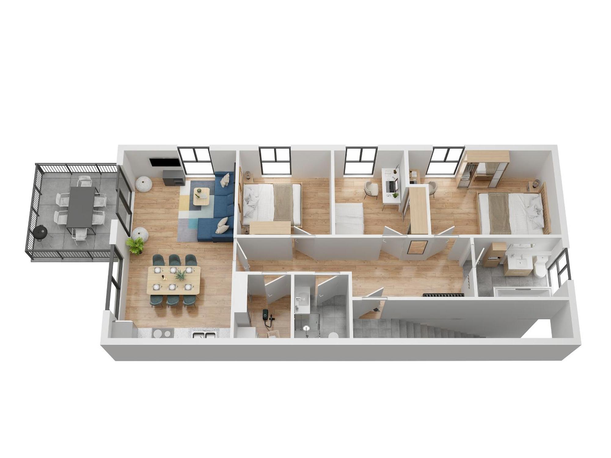 Moderne & Familienfreundliche Ferienwohnung Am Goitzschesee Pouch Eksteriør bilde